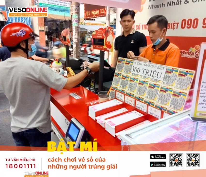 Bật mí cách chơi vé số của những người trúng giải