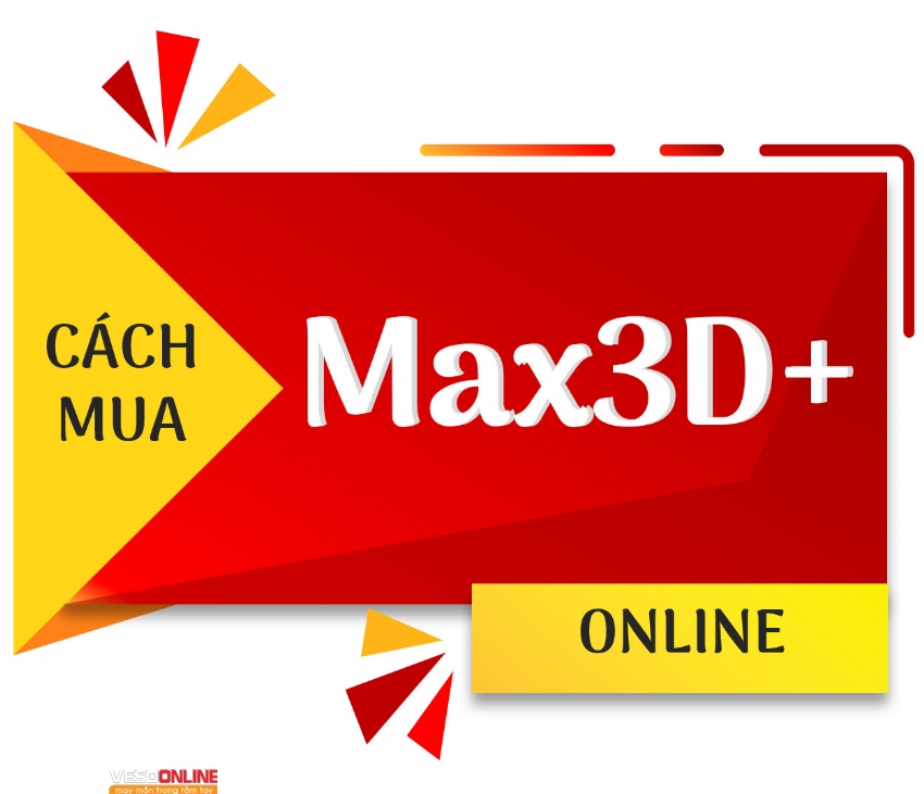 Cách mua vé Max3D+ Online