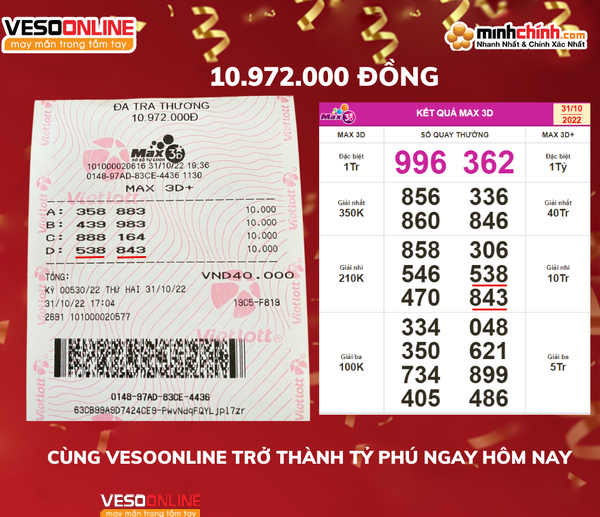 ĐẦU THÁNG MAY MẮN VỚI MAX 3D+