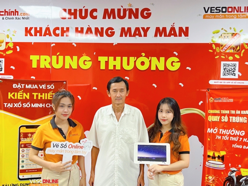 May mắn không ngừng đến - Trao thưởng giải Nhì kỳ quay 115 cho khách hàng trúng giải