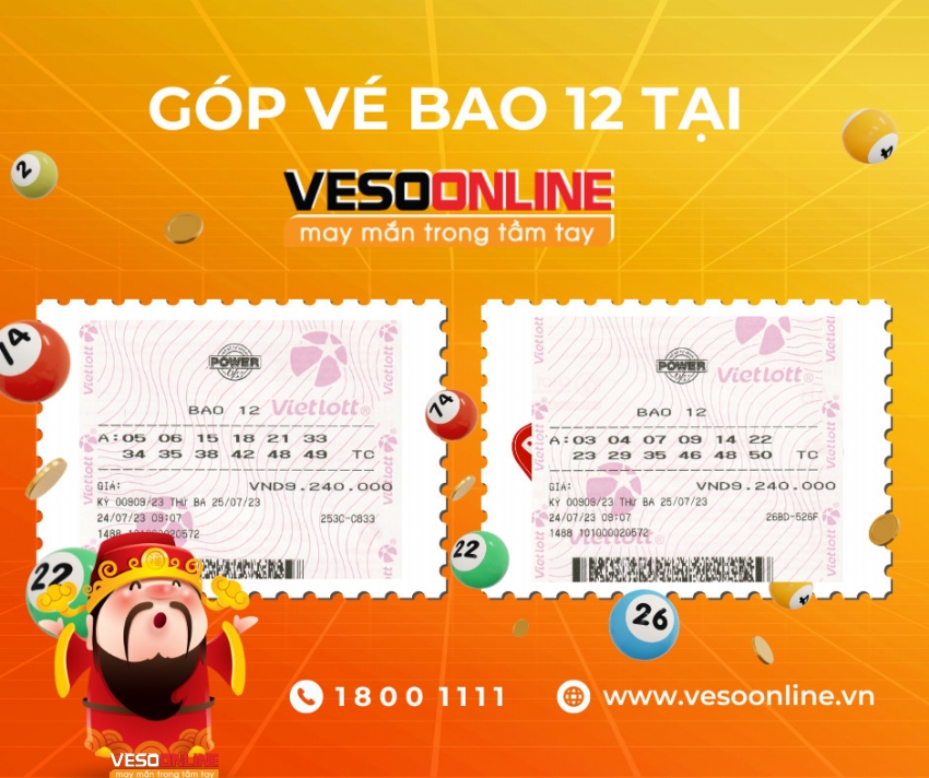 Rinh Jackpot 150 tỷ khủng với Vé Bao chung