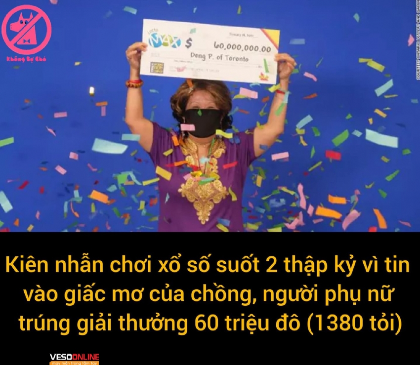 VỢ NGƯỜI TA TIN TƯỞNG CHỒNG SUỐT 20 NĂM, TRÚNG 1380 TỶ